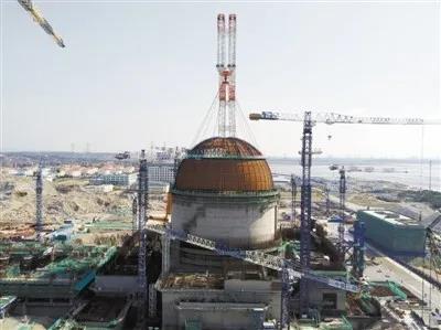 2018��3��21�գ�����˵�6�Ż��鷴Ӧ�ѳ���񷶥��װ��ɡ��к˼��Ź�ͼ